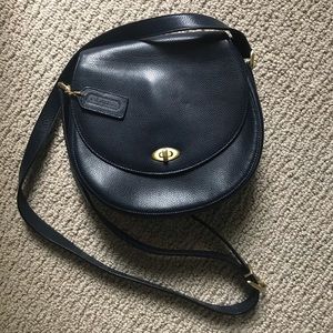 Navy Coach purse